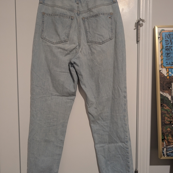 Madewell Classic Blue Denim Jeans - Picture 4 of 6